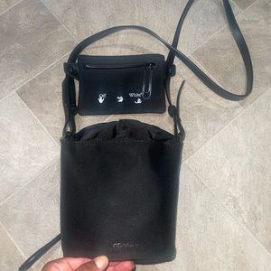 Off-White bucket bag crossbody